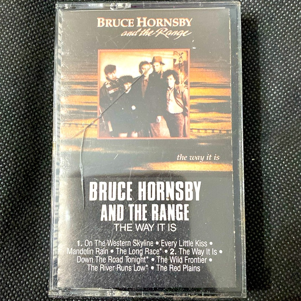 Vintage classic 86’s cassette tape-Bruce Hornsby & the Range